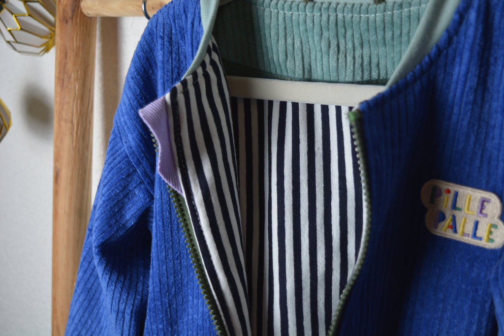 Cordjacke "Farbenspiel" Gr.122