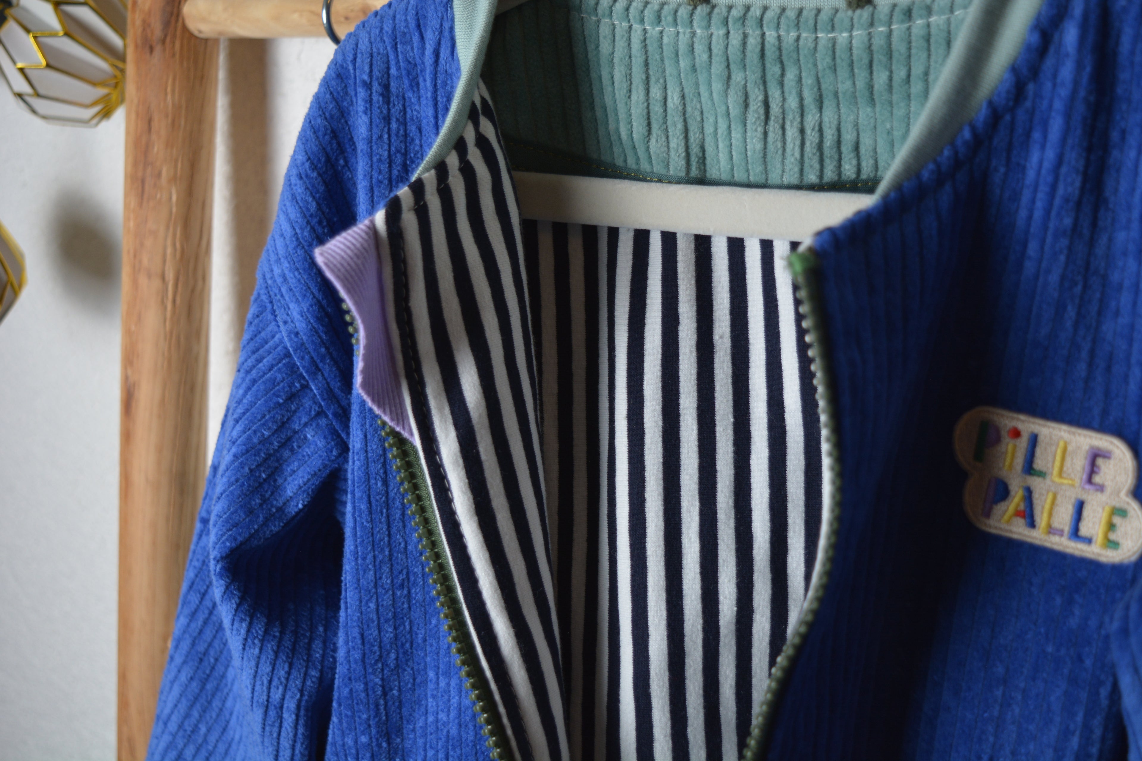 Cordjacke "Farbenspiel" Gr.122