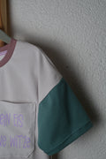 KEIN EIS. KEINE WITZE. Oversized Shirt Flieder