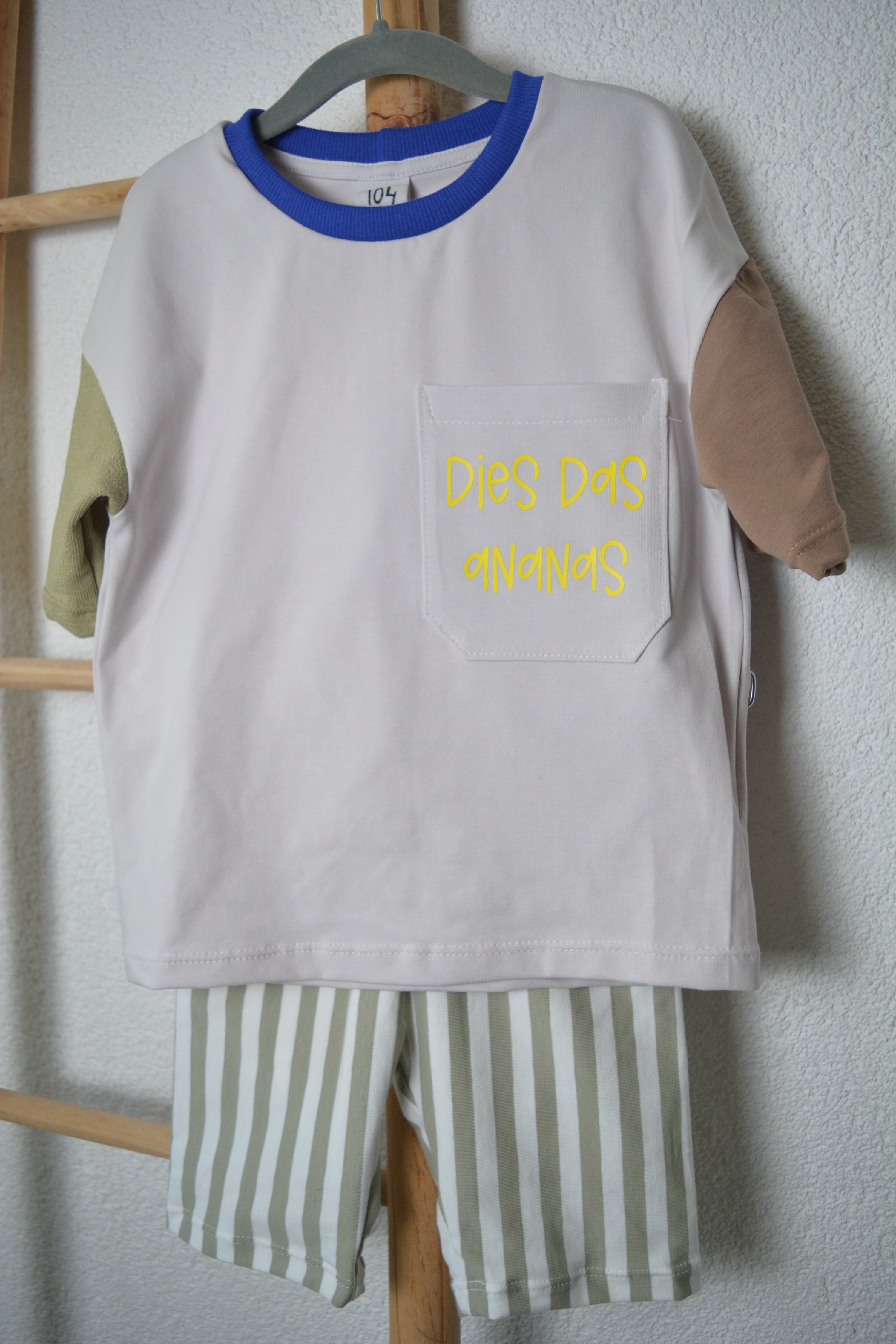 Dies Das Ananas Oversized Shirt