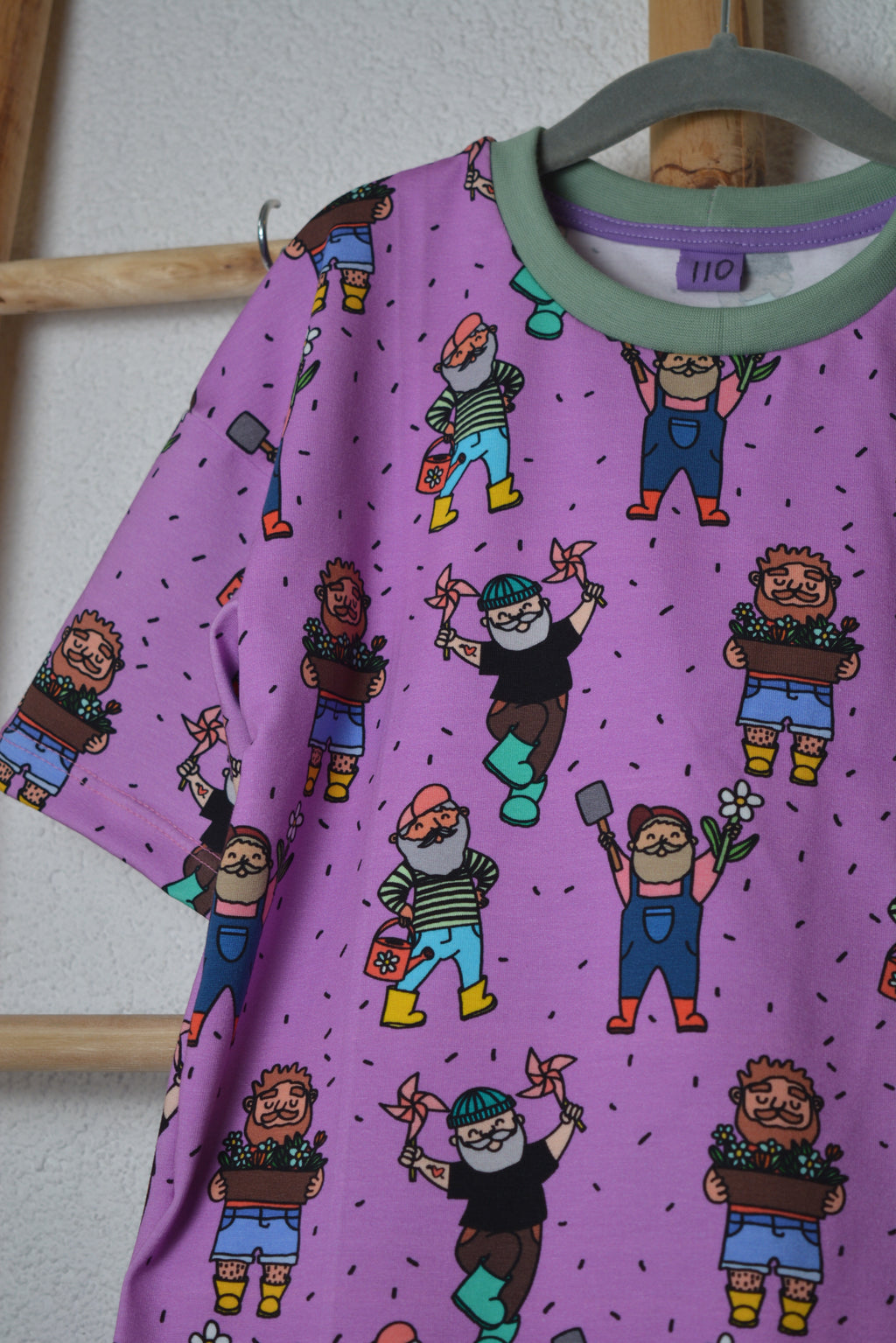 Kinder T-Shirt „Happy Zwerge“ – Oversized Unisex