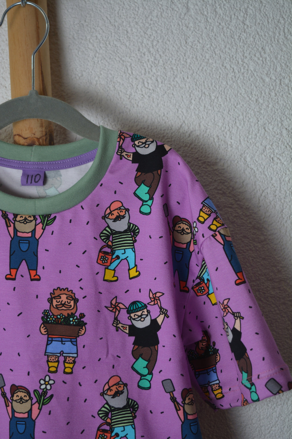 Kinder T-Shirt „Happy Zwerge“ – Oversized Unisex