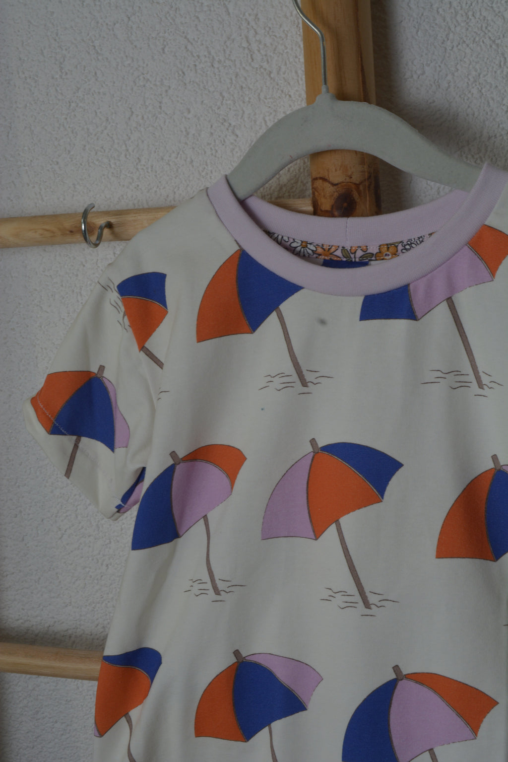Kinder Set „Beach Days“ – Oversized Shirt & Shorts Gr.104
