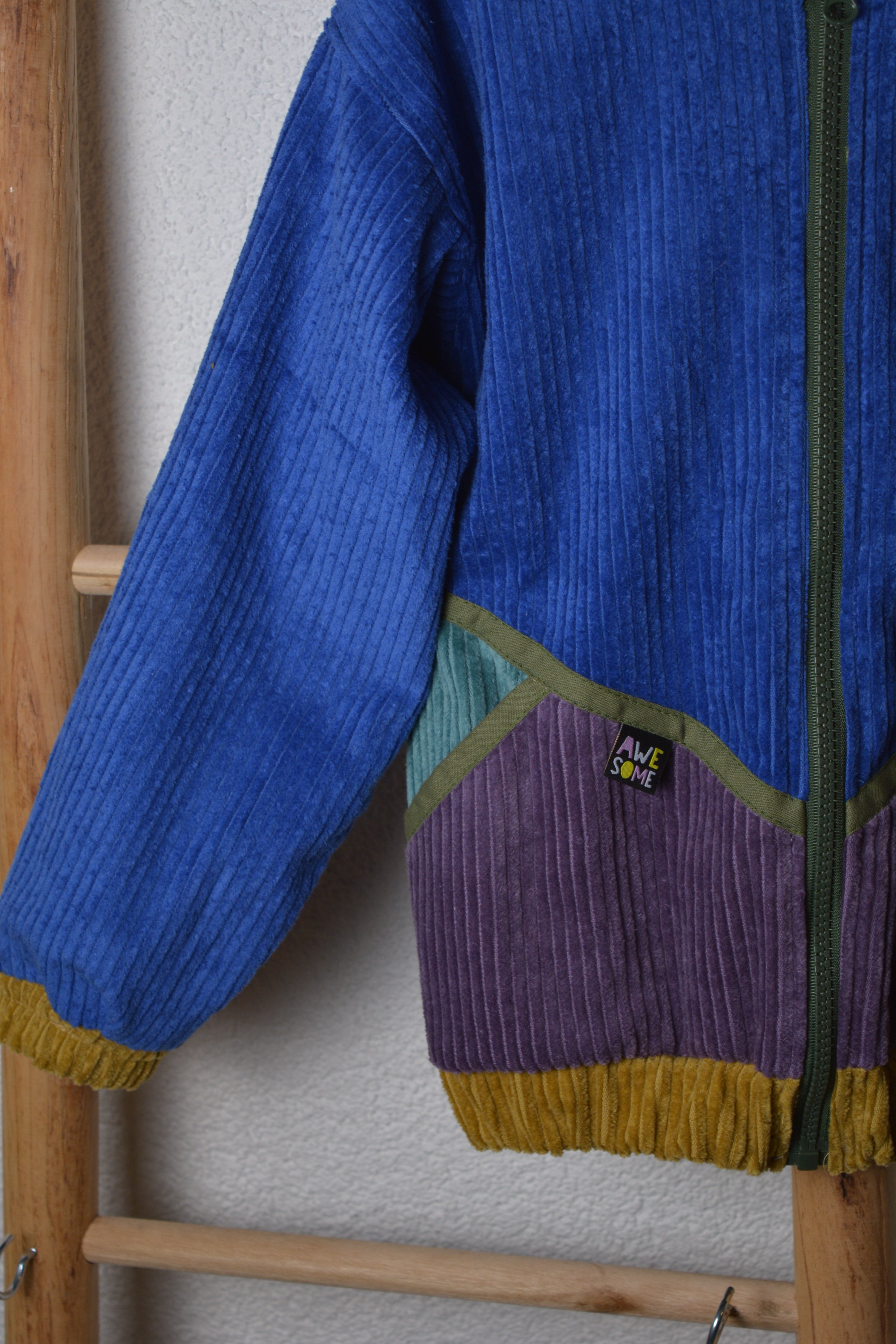Cordjacke "Farbenspiel" Gr.122